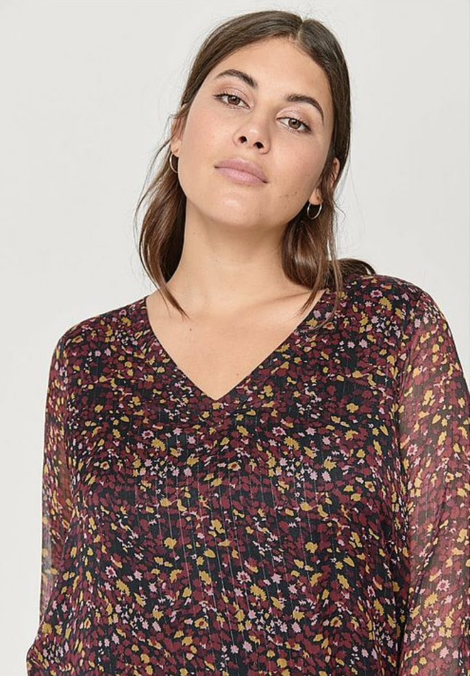plus-size blus