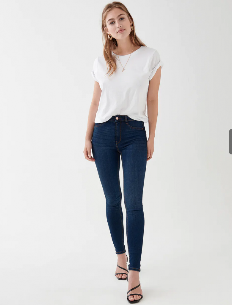 blåjeans i kapselgarderob
