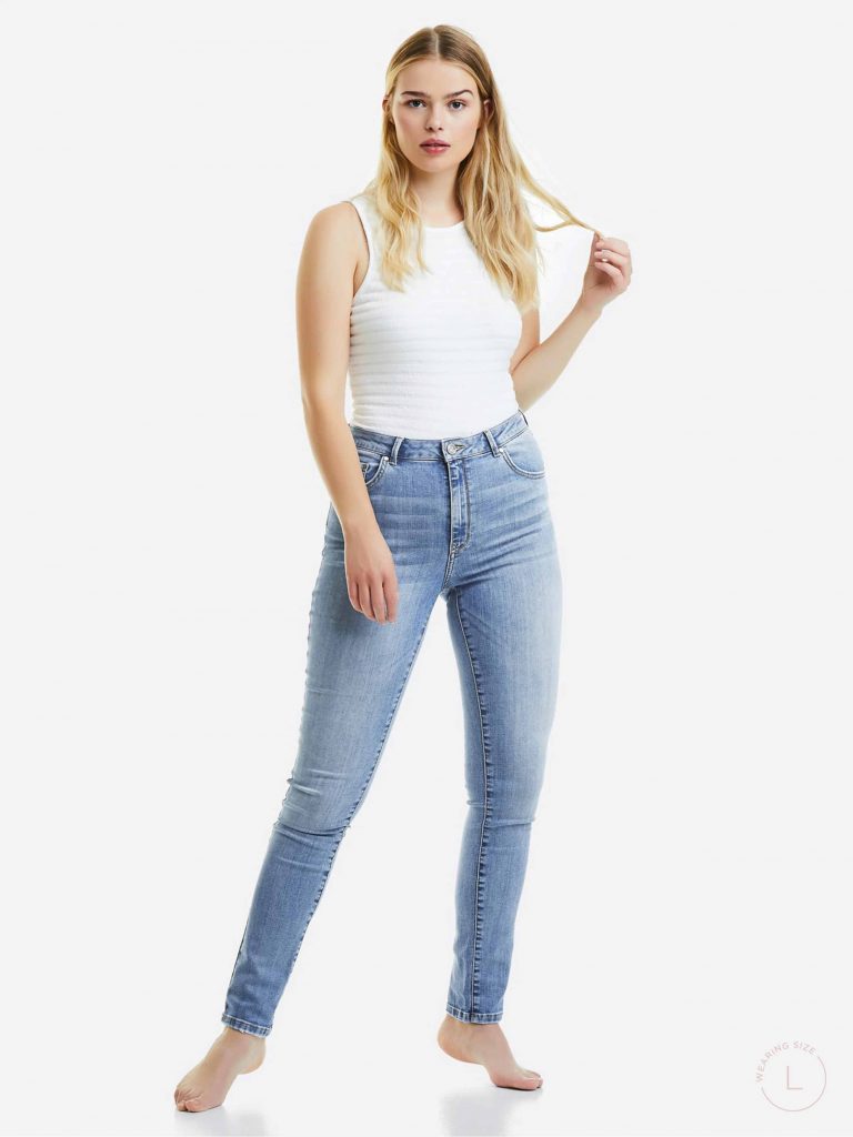 jeans skinny blå bikbok