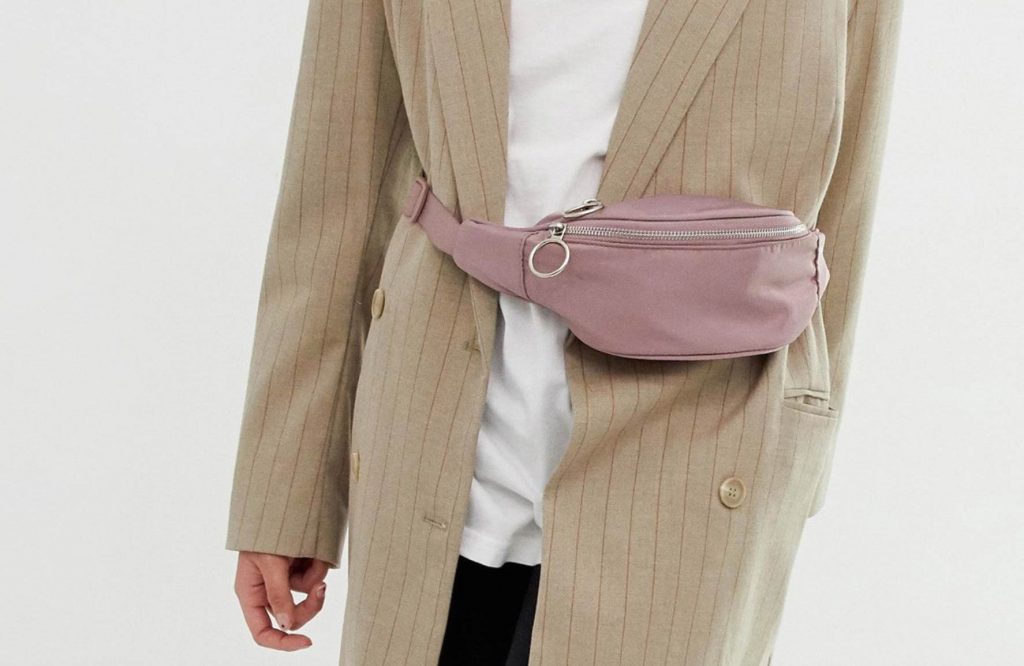 Rosa magväska från ASOS - dam