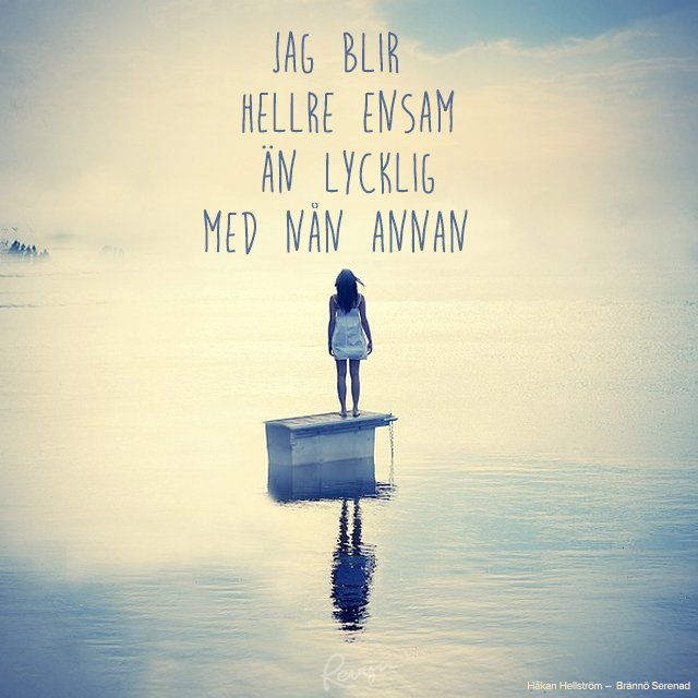 Håkan Hellström citat, låtar och texter