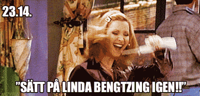 Linda Bengtzing på fyllan