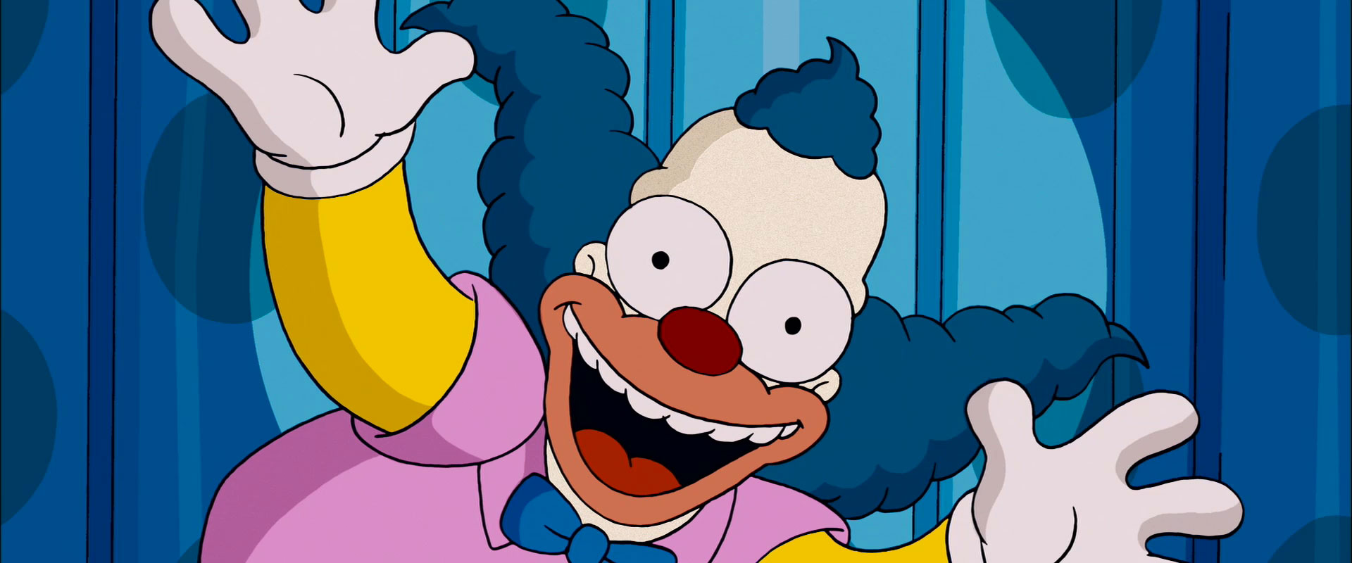Clownen Krusty Simpsons