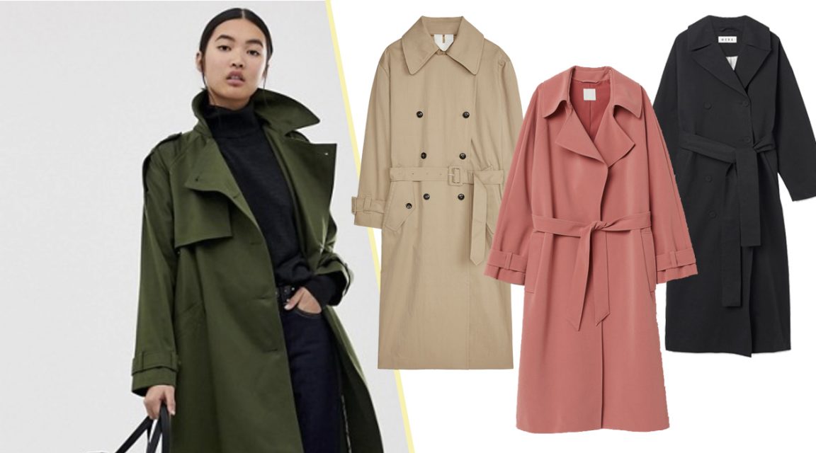 Trenchcoats dam vår 2019