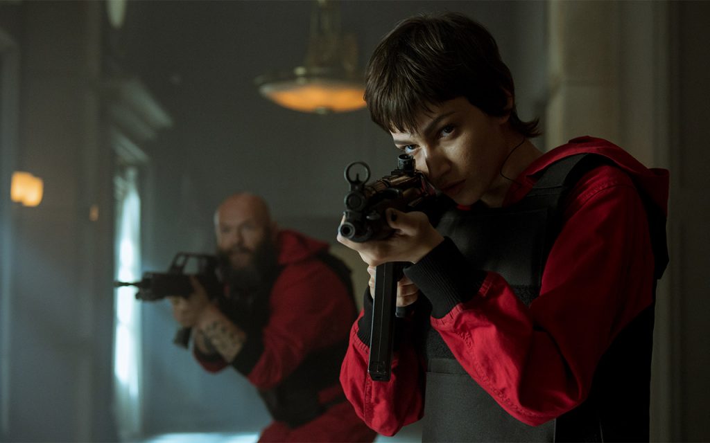 La casa de papel money heist - bästa serierna på Netflix