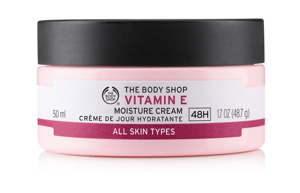 Beauty hacks återfuktande ansiktskräm från The Body Shop
