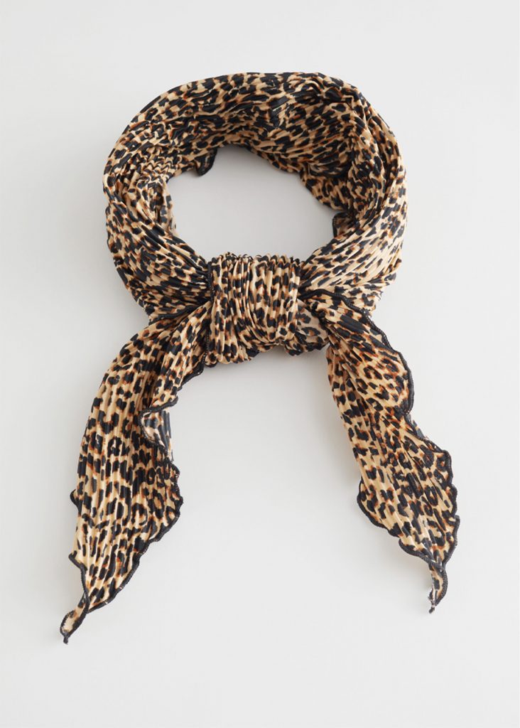 leopard scarf