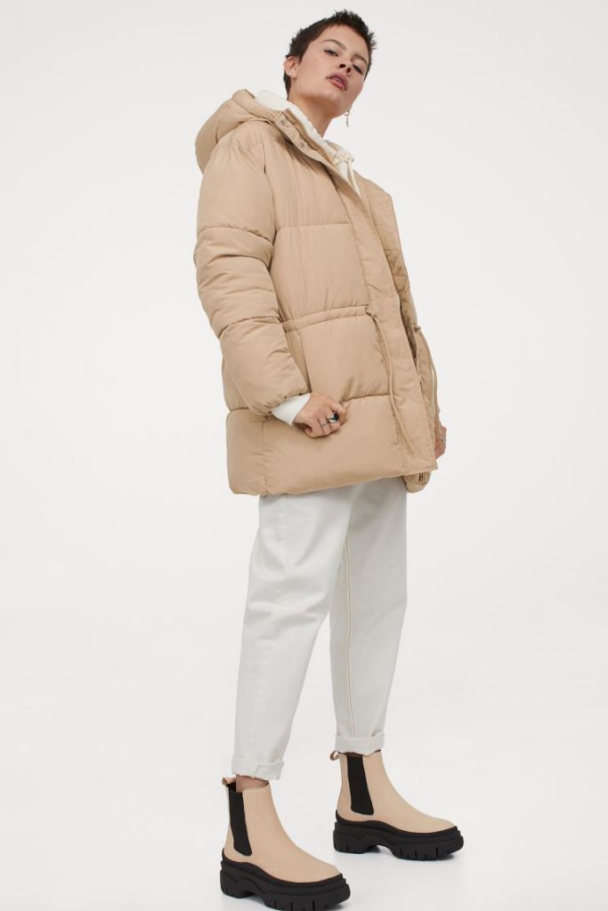 Beige jacka från H&M