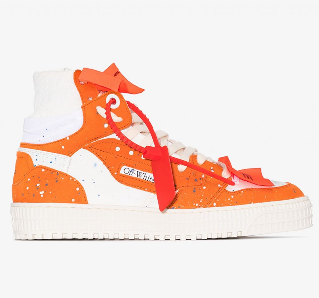 orangea sneakers dam