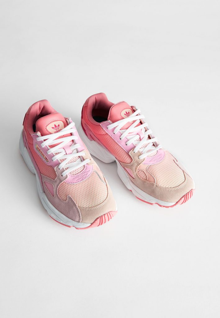 Rosa sneakers adidas dam