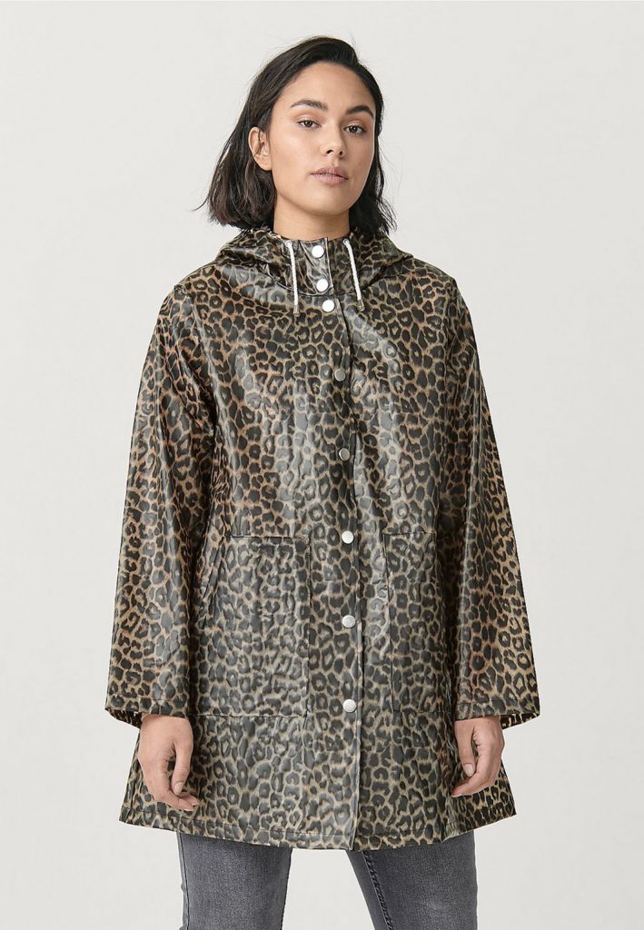 leopard regnkappa