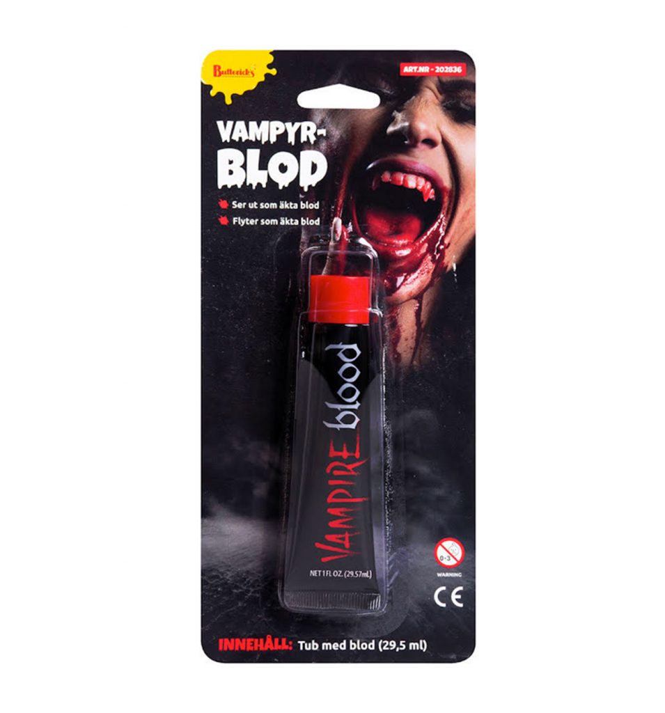 halloween utkladnad baserat pa stjarntecken vampyr blod