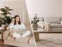 linnesoffa med divan, 3 sits och baddsoffa