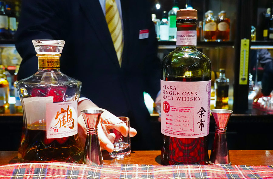 nar gjordes den forsta japanska whiskyn?