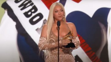 Beyoncé på Grammy Awards 2025