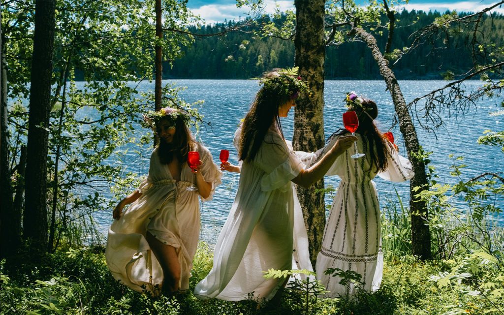 Fira midsommarafton i Stockholm