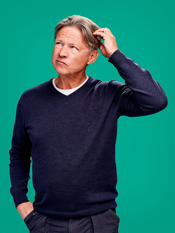 Mikael Sandström är deltagare i Sveriges dummaste på TV4