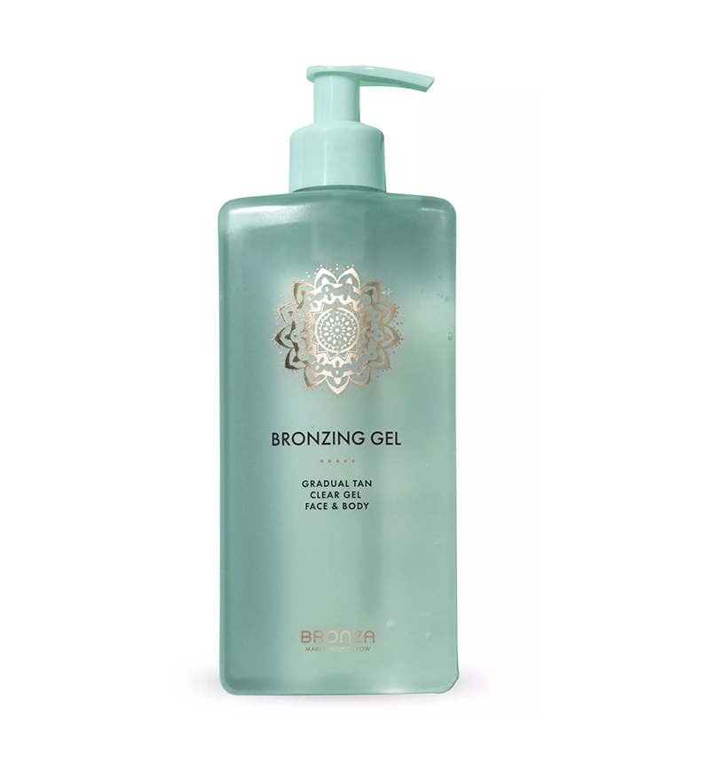 bronza bronzing gel före efter recension tiktok