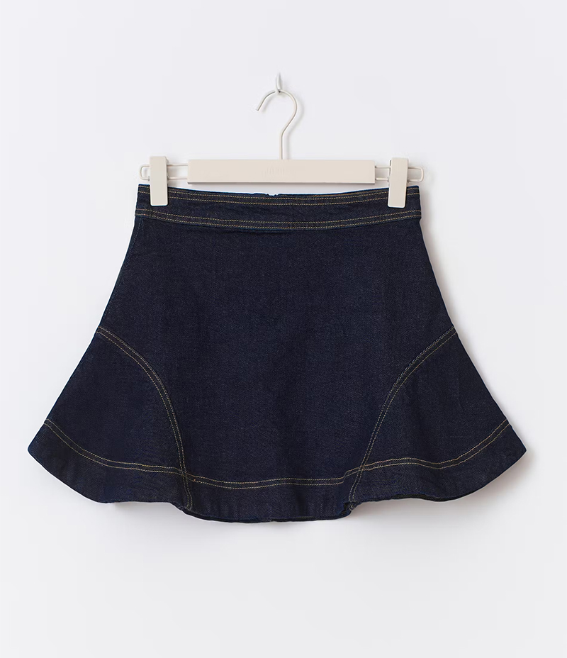 jeanskjol kort