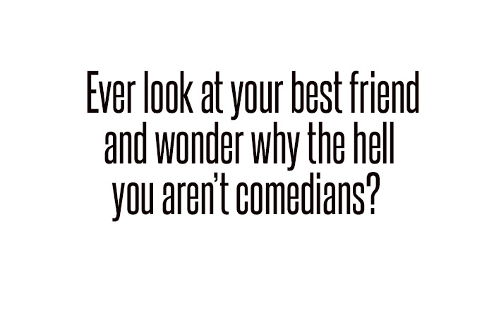 friends comedians