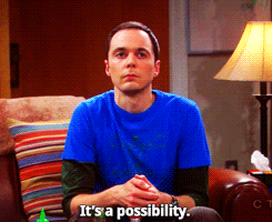 Sheldon Cooper i Big Bang Theory.