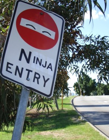ninja entry sign elite daily1