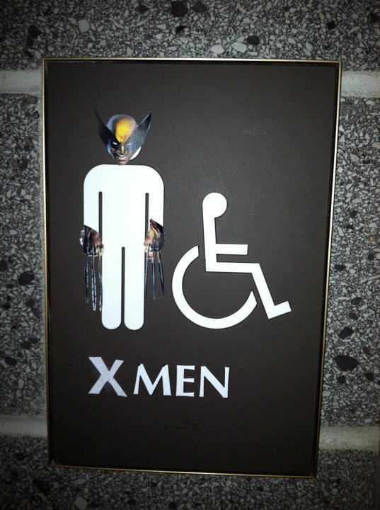 x men bathroom sign elite daily