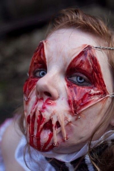 halloween sminkning zombie