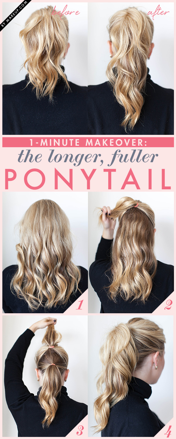 the longer fuller ponytail tutorial